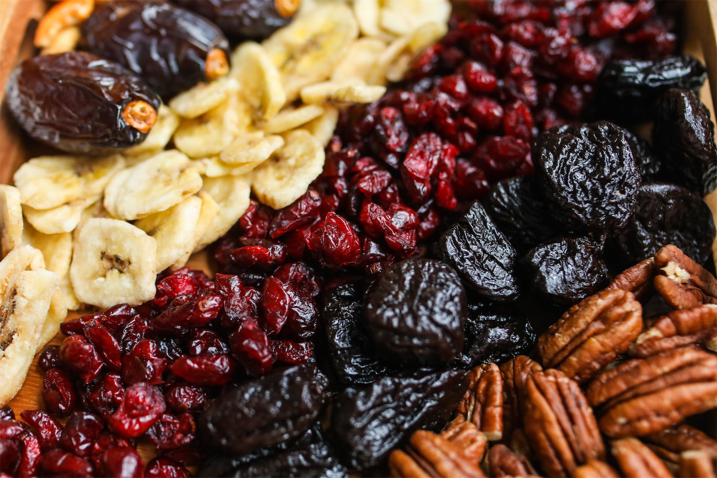 Dried Fruits and Vegetables